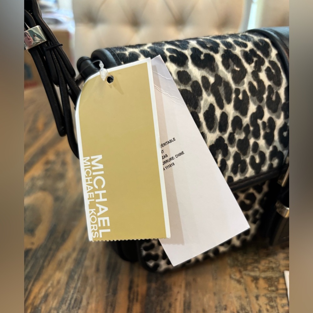 Micheal Kors Colby Medium Calf Hair Bag NWT - Picture 8 of 13